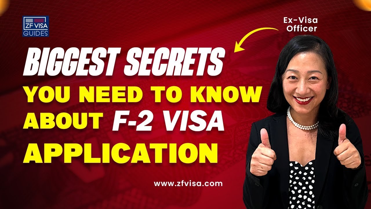 How to Apply for the USA F2 Dependent Visa